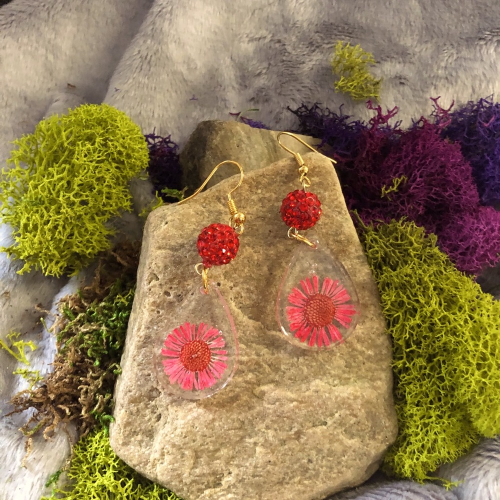 Resin earrings